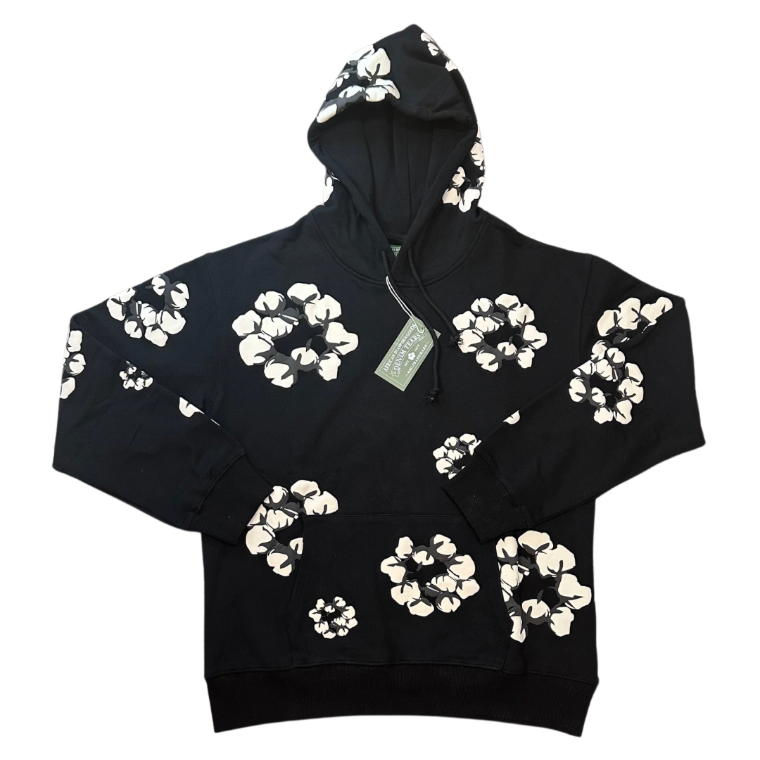 Cactus Tears Wreath Hoodie Black