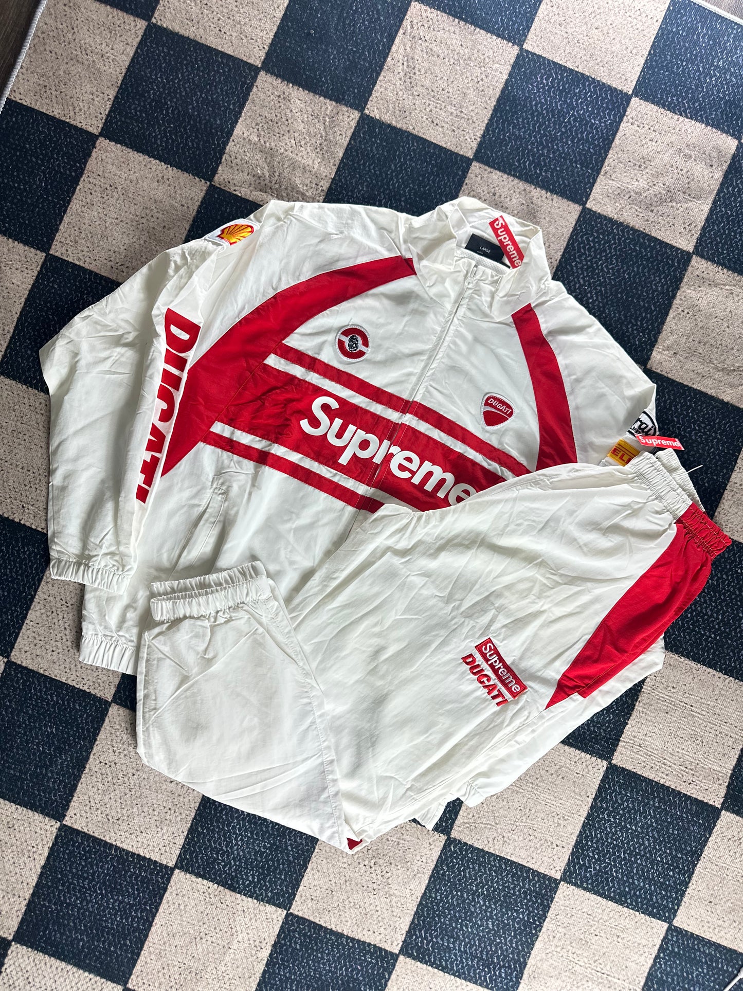 Supreme Ducati track suit