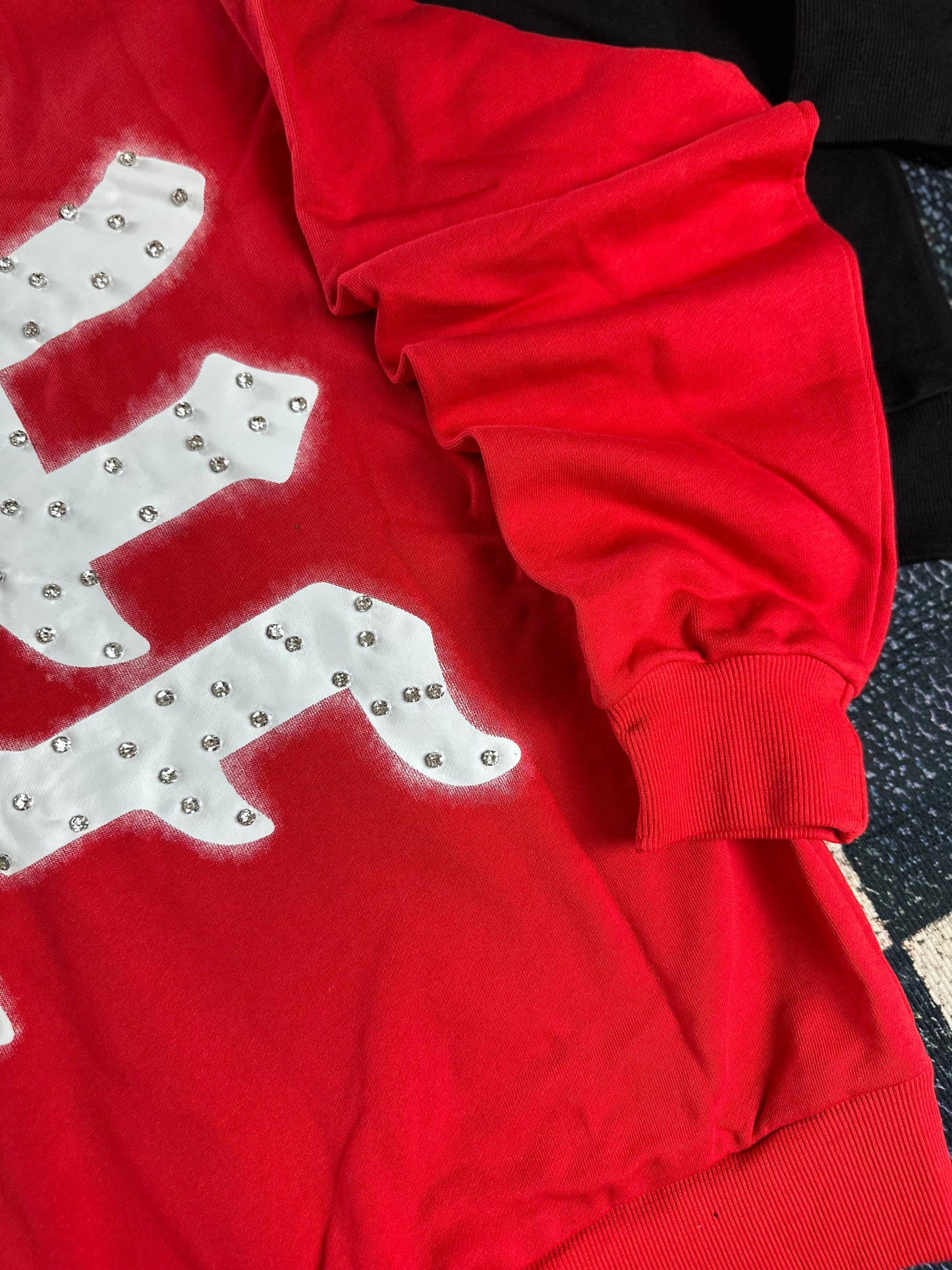 Mixed Emotion Red “END” Hoodie