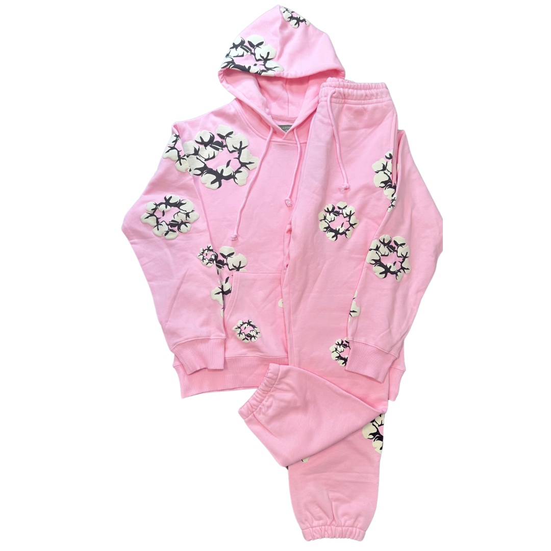 Cactus Tears Wreath SweatPants PINK