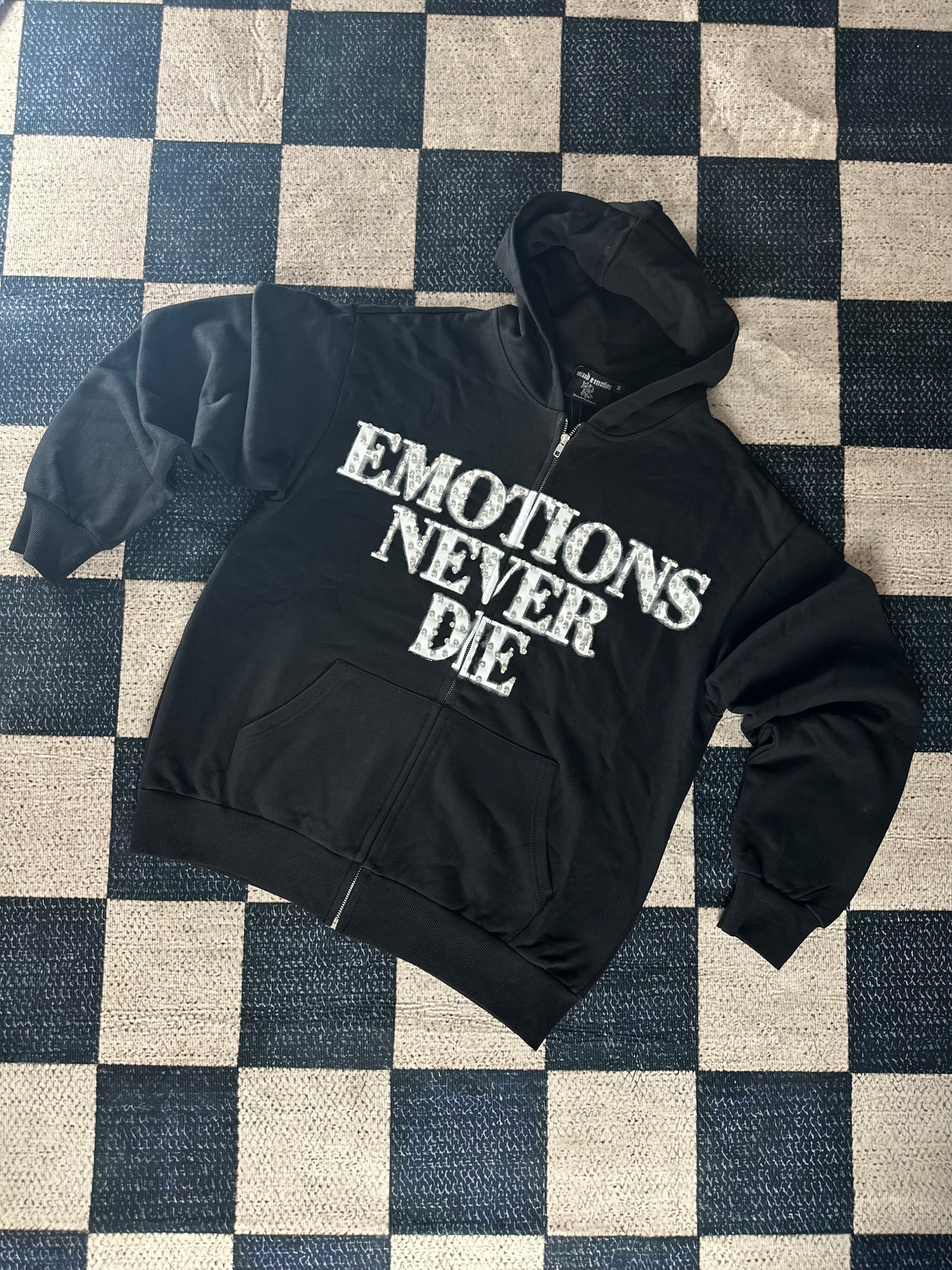 Mixed Emotion black”END” Hoodie