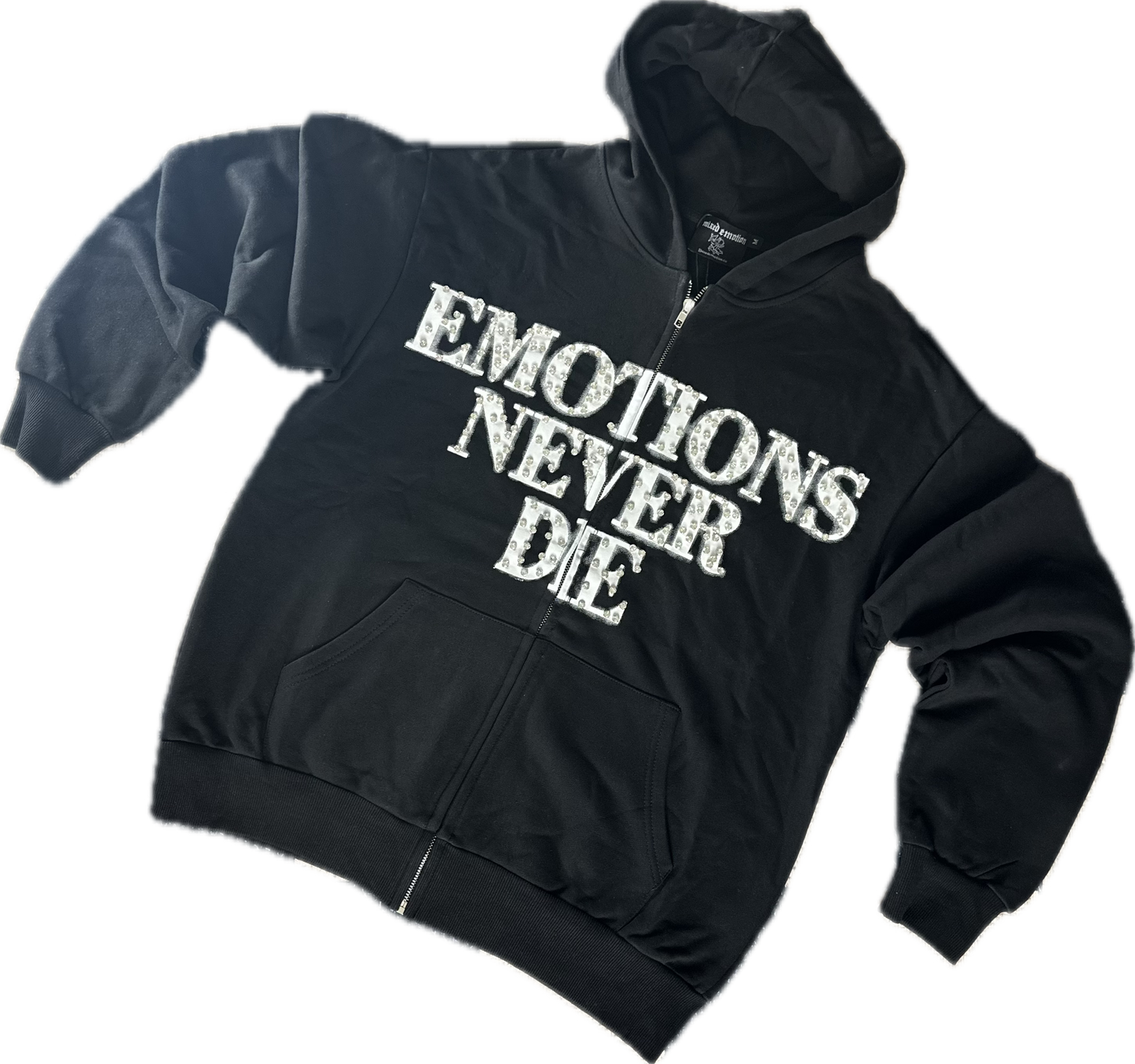 Mixed Emotion black”END” Hoodie