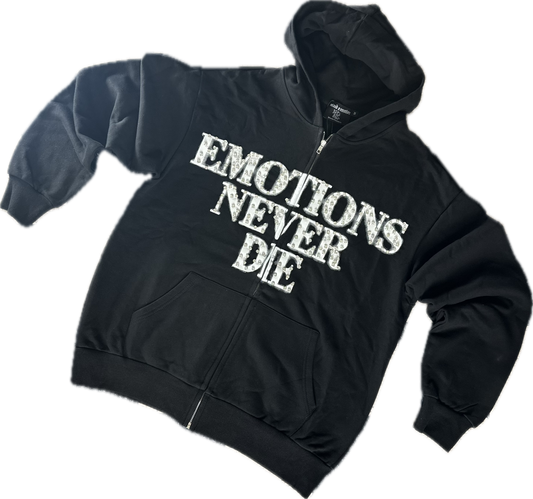 Mixed Emotion black”END” Hoodie