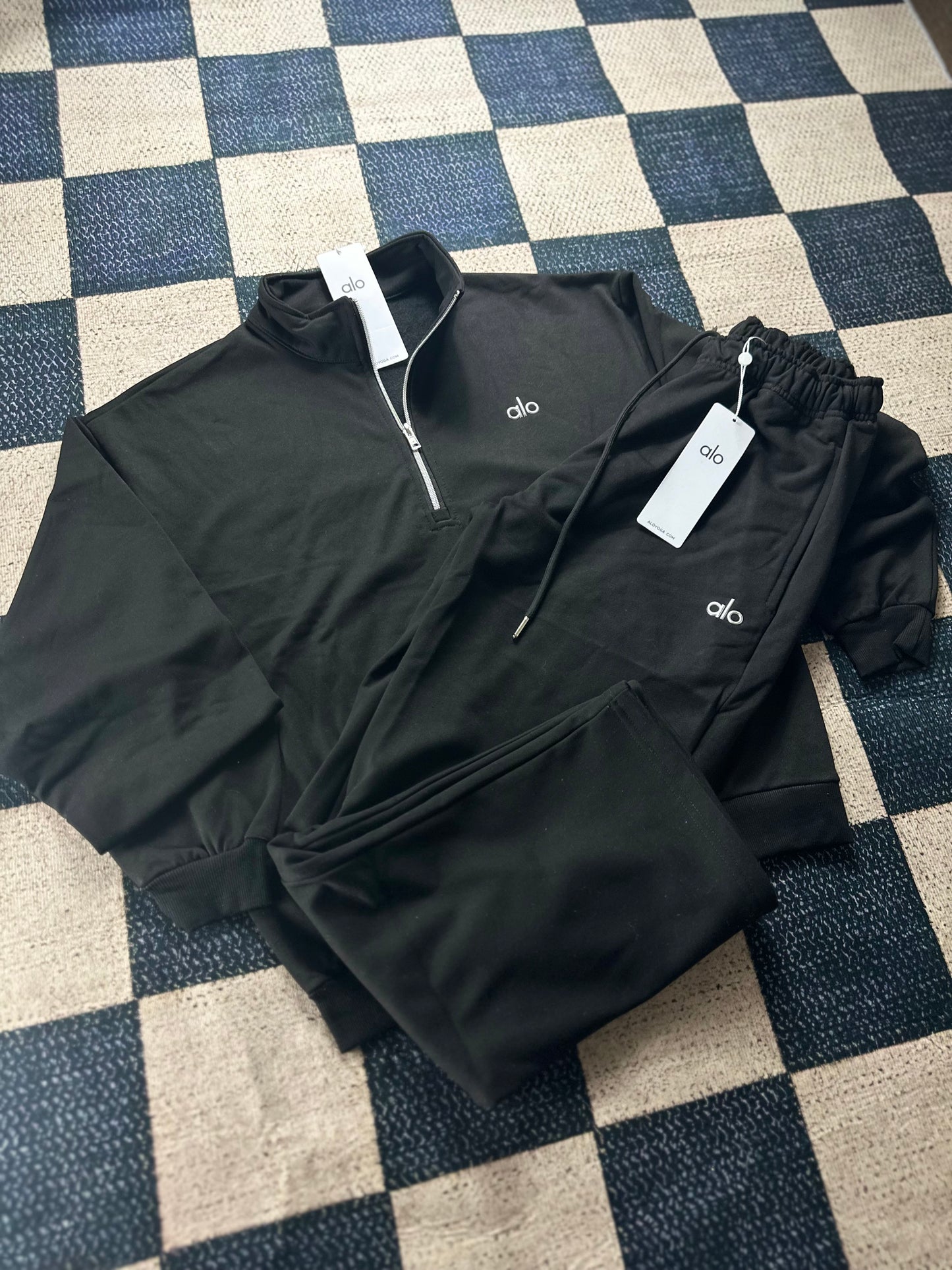 Alo QuarterZip set